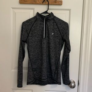 Old Navy Active Quarter Zip Gray Exercise Jacket